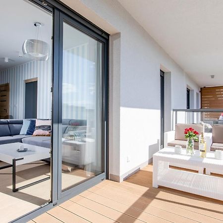 Apartament Blekitny Gardenia Dziwnow Z Widokiem Na Morze Epapartamenty المظهر الخارجي الصورة