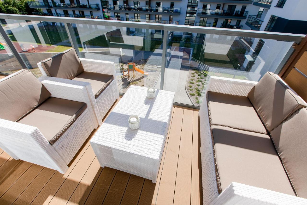 Apartament Blekitny Gardenia Dziwnow Z Widokiem Na Morze Epapartamenty المظهر الخارجي الصورة